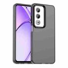 For OPPO A3 Pro Global Candy PC Hybrid TPU Shockproof Phone Case(Black) - 1