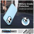 For OPPO Reno13 5G Global Candy PC Hybrid TPU Shockproof Phone Case(Blue) - 2