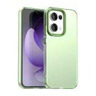 For OPPO Reno13 5G Global Candy PC Hybrid TPU Shockproof Phone Case(Green) - 1