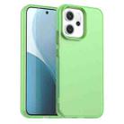 For OPPO Reno14 5G Global Candy PC Hybrid TPU Shockproof Phone Case(Green) - 1