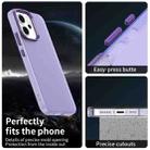 For OPPO Reno14 5G Global Candy PC Hybrid TPU Shockproof Phone Case(Purple) - 2
