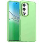 For OPPO A5 5G Global Candy PC Hybrid TPU Shockproof Phone Case(Green) - 1