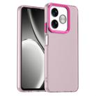 For Realme C63 Candy PC Hybrid TPU Shockproof Phone Case(Red) - 1