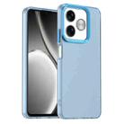 For Realme Narzo N63 Candy PC Hybrid TPU Shockproof Phone Case(Blue) - 1