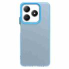 For Realme Narzo N63 Candy PC Hybrid TPU Shockproof Phone Case(Blue) - 2