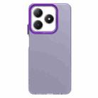 For Realme Narzo N63 Candy PC Hybrid TPU Shockproof Phone Case(Purple) - 2