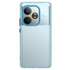 For Realme GT 6T Candy PC Hybrid TPU Shockproof Phone Case(Blue) - 2