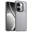 For Realme GT Neo6 Candy PC Hybrid TPU Shockproof Phone Case(Black) - 1