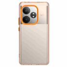 For Realme GT 6 Global Candy PC Hybrid TPU Shockproof Phone Case(Orange) - 2