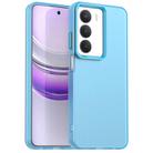 For Realme 14x Candy PC Hybrid TPU Shockproof Phone Case(Blue) - 1