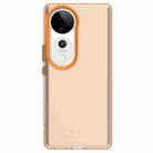 For vivo V40 5G Candy PC Hybrid TPU Shockproof Phone Case(Orange) - 2