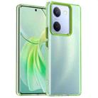 For vivo Y200 Pro Candy PC Hybrid TPU Shockproof Phone Case(Green) - 1