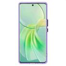 For vivo Y200 Pro Candy PC Hybrid TPU Shockproof Phone Case(Purple) - 3