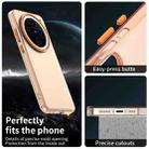 For vivo X200 Candy PC Hybrid TPU Shockproof Phone Case(Orange) - 3