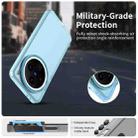 For vivo X200 Pro Candy PC Hybrid TPU Shockproof Phone Case(Blue) - 2
