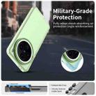 For vivo X200 Pro Candy PC Hybrid TPU Shockproof Phone Case(Green) - 2