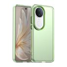 For vivo S20 5G Candy PC Hybrid TPU Shockproof Phone Case(Green) - 1