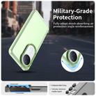 For vivo S20 5G Candy PC Hybrid TPU Shockproof Phone Case(Green) - 2
