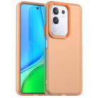 For vivo Y29 4G Candy PC Hybrid TPU Shockproof Phone Case(Orange) - 1