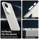 For vivo V50 Candy PC Hybrid TPU Shockproof Phone Case(White) - 2