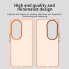 For vivo V50 Candy PC Hybrid TPU Shockproof Phone Case(Orange) - 3