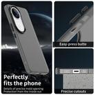 For vivo V50 Candy PC Hybrid TPU Shockproof Phone Case(Black) - 2