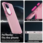 For vivo V50 Candy PC Hybrid TPU Shockproof Phone Case(Red) - 2