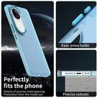 For vivo V50 Candy PC Hybrid TPU Shockproof Phone Case(Blue) - 2