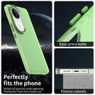 For vivo V50 Candy PC Hybrid TPU Shockproof Phone Case(Green) - 2