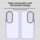 For vivo V50 Candy PC Hybrid TPU Shockproof Phone Case(Purple) - 3