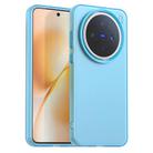 For vivo X200s Candy PC Hybrid TPU Shockproof Phone Case(Blue) - 1