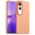 For vivo V50 Lite 5G Candy PC Hybrid TPU Shockproof Phone Case(Orange) - 1