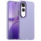 For vivo V50 Lite 5G Candy PC Hybrid TPU Shockproof Phone Case(Purple) - 1