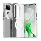 For vivo S19 Pro Candy Magsafe PC Hybrid TPU Phone Case(White) - 1