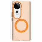 For vivo S19 Pro Candy Magsafe PC Hybrid TPU Phone Case(Orange) - 2