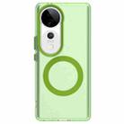 For vivo V40 5G Candy Magsafe PC Hybrid TPU Phone Case(Green) - 2