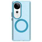 For vivo V40 Pro 5G Candy Magsafe PC Hybrid TPU Phone Case(Blue) - 2