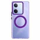 For vivo Y200 Pro Candy Magsafe PC Hybrid TPU Phone Case(Purple) - 2