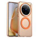 For vivo X200 Candy Magsafe PC Hybrid TPU Phone Case(Orange) - 1
