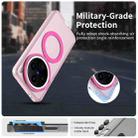 For vivo X200 Candy Magsafe PC Hybrid TPU Phone Case(Red) - 2