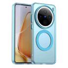 For vivo X200 Candy Magsafe PC Hybrid TPU Phone Case(Blue) - 1
