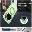 For vivo X200 Candy Magsafe PC Hybrid TPU Phone Case(Green) - 2