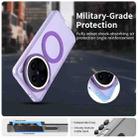 For vivo X200 Candy Magsafe PC Hybrid TPU Phone Case(Purple) - 2