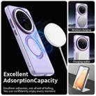 For vivo X200 Candy Magsafe PC Hybrid TPU Phone Case(Purple) - 3