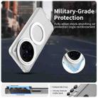For vivo X200 Pro mini Candy Magsafe PC Hybrid TPU Phone Case(White) - 2