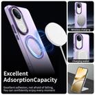 For vivo V50 Candy Magsafe PC Hybrid TPU Phone Case(Purple) - 2