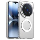 For vivo X200 Ultra Candy Magsafe PC Hybrid TPU Phone Case(White) - 1