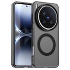 For vivo X200 Ultra Candy Magsafe PC Hybrid TPU Phone Case(Black) - 1