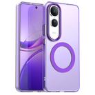 For vivo V50 Lite 5G Candy Magsafe PC Hybrid TPU Phone Case(Purple) - 1