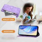 For OPPO Find X8s Multi-Card Slots Zipper Wallet Leather Phone Case(Purple) - 3